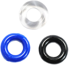Lot 3 cockrings souples