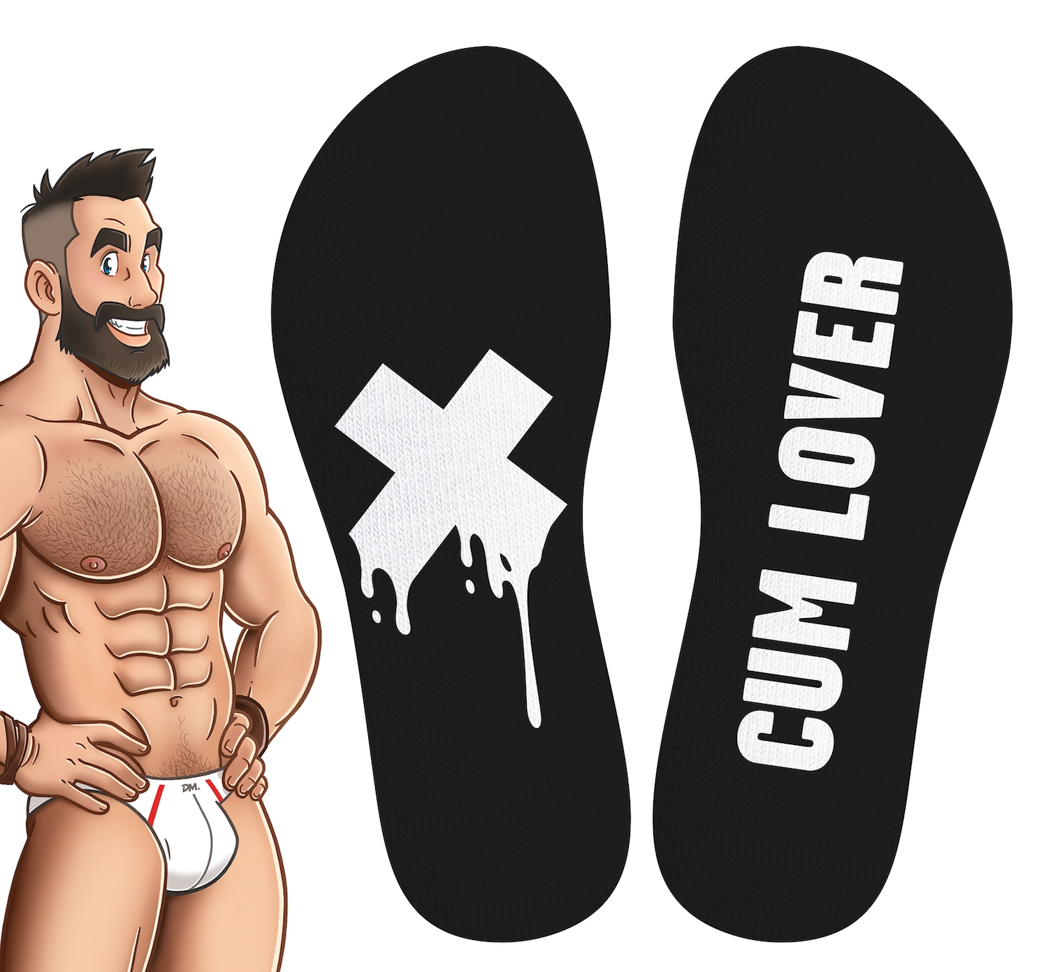 Chaussettes Cum Lover