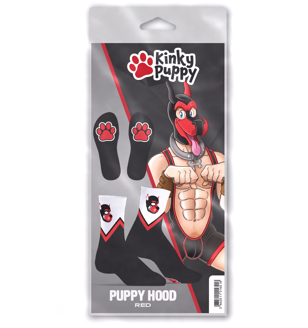 Chaussettes Puppy Rouges