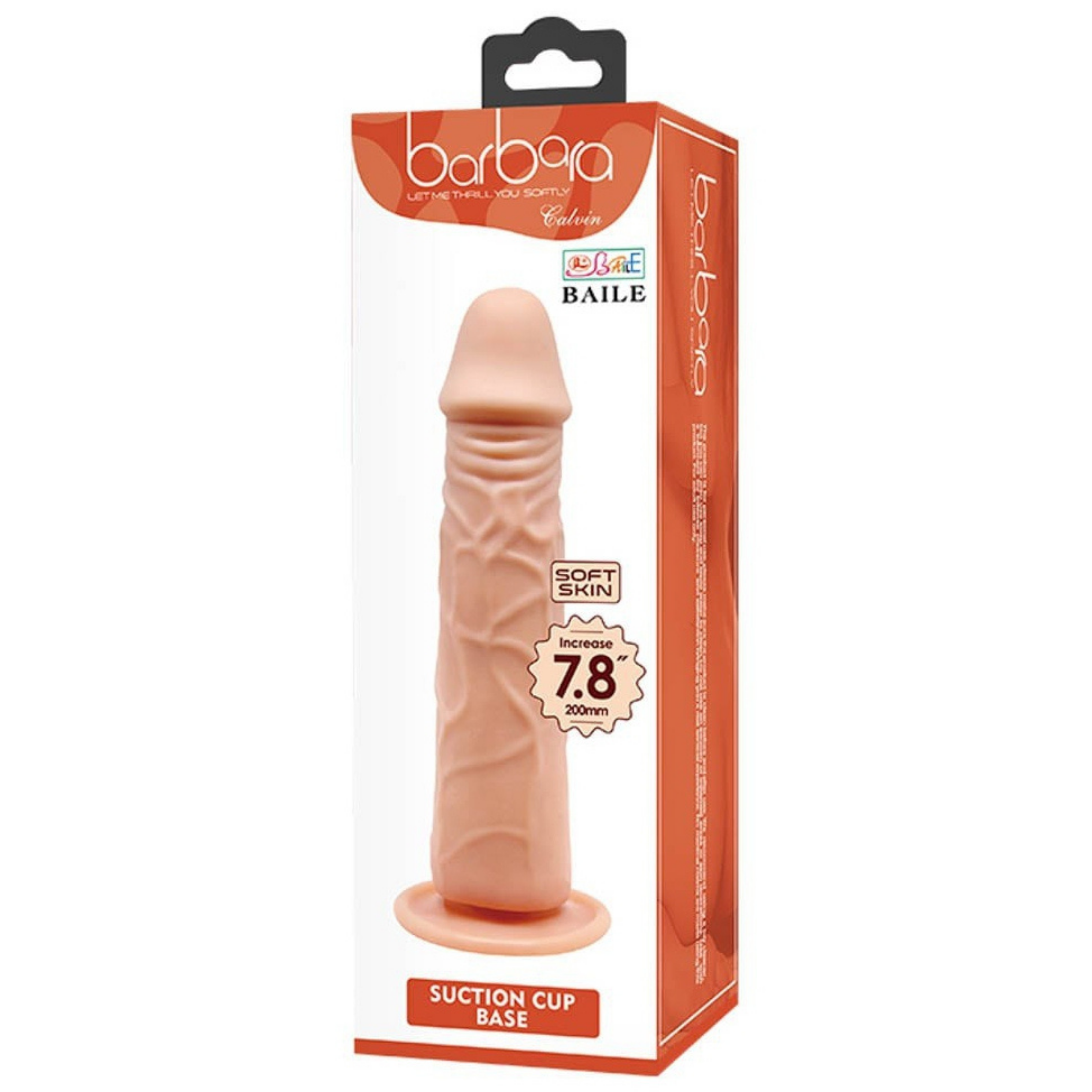Gode ventouse 18 x 4cm